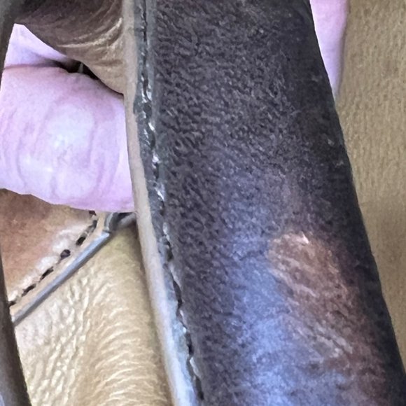 J. Crew Biennial Medium Satchel Pebbled Leather - Picture 15 of 16